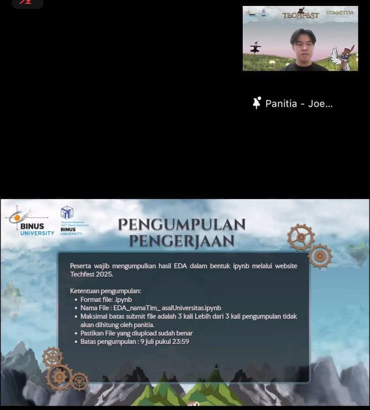 TECHFEST, Event Division Staff (Competition), HIMTI BINUS University